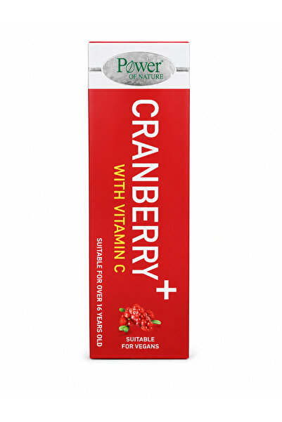 Power Health Power Of Nature Cranberry 500mg, 20eff.tabs με Στέβια