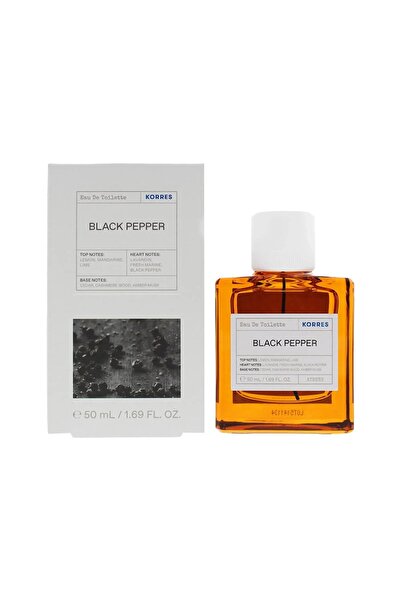 korres Eau De Toilette Black Pepper Ανδρικό Άρωμα Μαύρο Πιπέρι, 50ml.