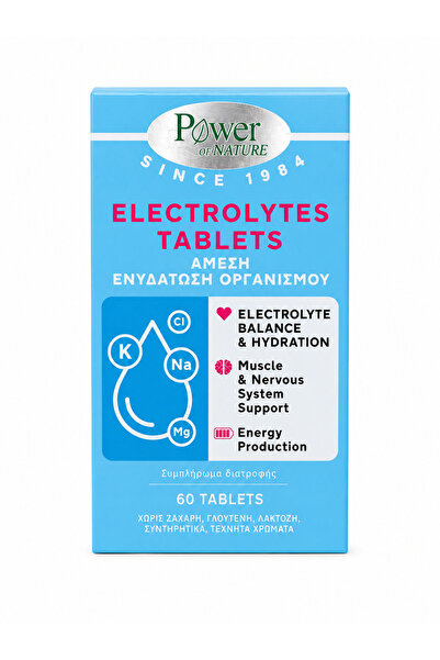 Power Health ELECTROLYTES TABLETS 60S TABS