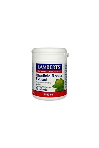 Lamberts Rhodiola Rosea Συμπλήρωμα για Ενίσχυση του Οργανισμού 60 Ταμπλέτες