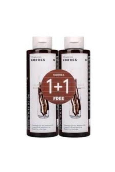 korres Promo Σαμπουάν με Γλυκόριζα &amp; Τσουκνίδα για Λιπαρά Μαλλιά 2x250ml