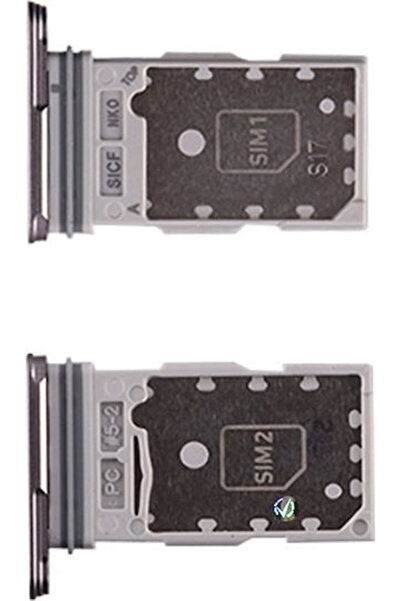 Samsung S25 5G S931/S25 Plus 5G S936 Διπλή υποδοχή κάρτας SIM Ασημί Γνήσιο Πα...