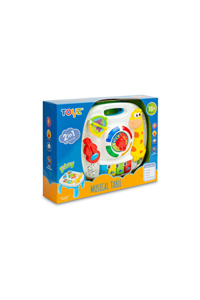 TOYZ Μουσικό Τραπεζάκι Δραστηριοτήτων Εκπαιδευτικό Για 18+ Μηνών (PL3209)