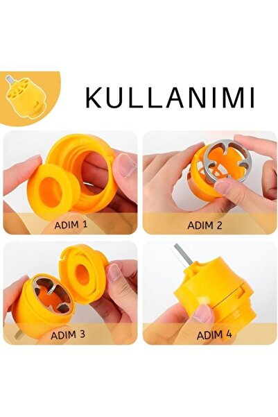 DepoMega 6 Parça Boru Dışına Diş Açma Seti 1/2 -3/4 – 1 İnç Boru Dış Diş Açma