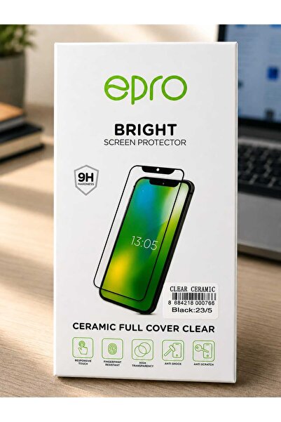 EPRO Samsung J7 Prime Seramik Ekran Koruyucu Siyah