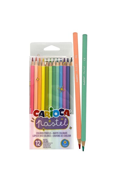 carioca Παστέλ Χρωματιστά Μολύβια 12 Χρώματα 43034