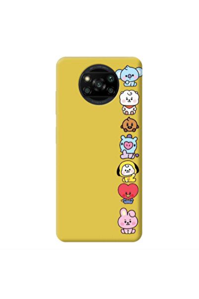 Other Xiaomi Poco X3 /X3 Pro Lovely animals Yellow Colored Silicone TPU Θήκη