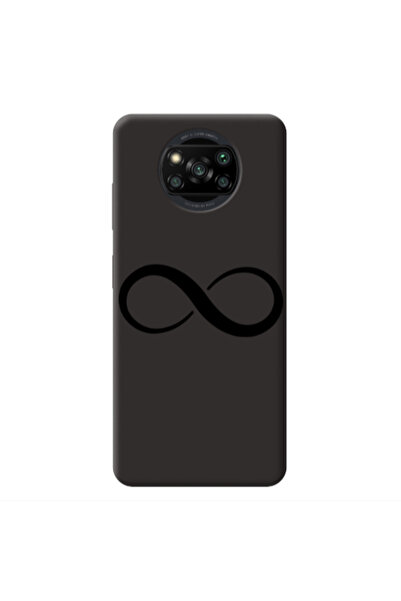 Other Xiaomi Poco X3 /X3 Pro Infinity Black Colored Silicone TPU Θήκη