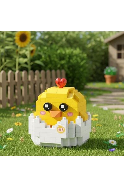 Angel Of Life Lz-8611 Loz Shell Chicken 150 Pieces Block Toy Mini Bag