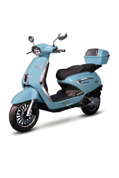 Kral Motor Kral VEGA-125 Scooter Motosiklet Mavi - MondiMotor