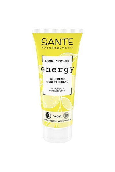 Sante Gel de dus Energy cu lamaie si portocala