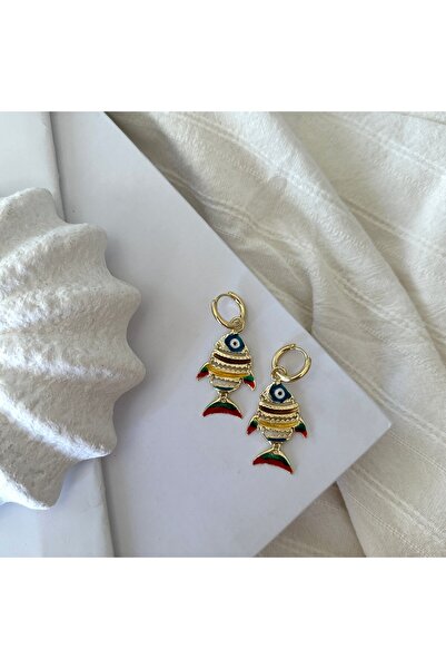 Alice İsstanbul Double Sided Fish Earrings