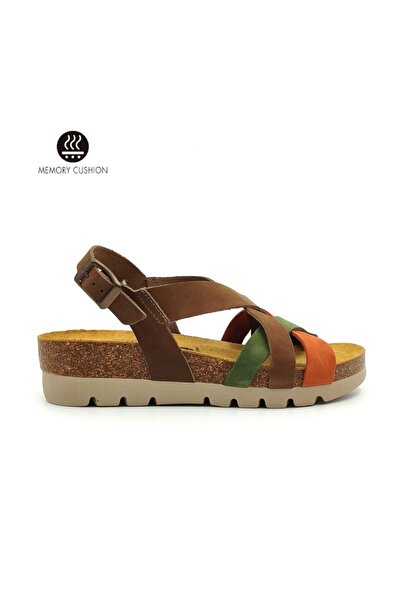 PLAKTON 355888 Nobuck Teja/Cuero/Oliva