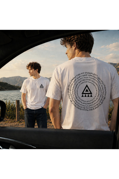 YORUKAN 33 Buyruk - 2 |   Tilsim (Back and Front Printed) - Unisex Regular Fi...