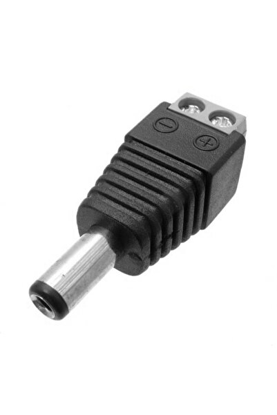Folksafe βύσμα τροφοδοσίας DC αρσενικό DCMC, 5.5x2.1mm, σε κλέμα, 5τμχ