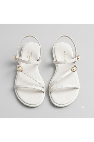 KİNDEP (White) Casual Women's Sandals White