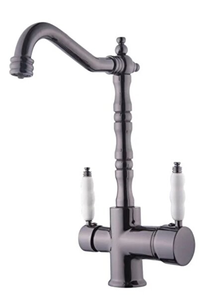 Yağız Smoked Rustic Purified Sink Kitchen Faucet