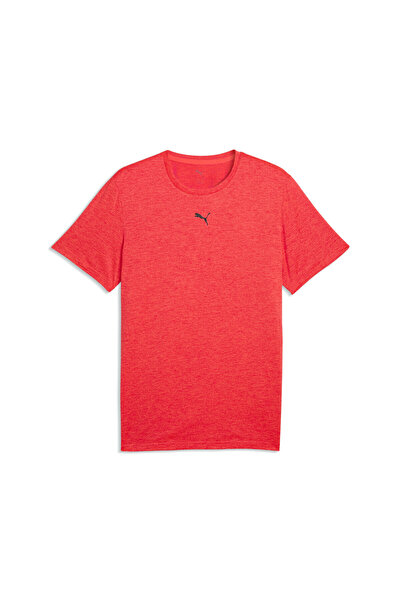 Puma TAD ESSENTIALS Meliertes T-Shirt mit Cat Logo