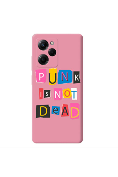 Other Xiaomi Poco X5 Pro Punk is not Dead Pink Colored Silicone TPU Θήκη