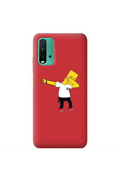 Other Xiaomi Poco M3 Simpsons2 Red Colored Silicone TPU Θήκη