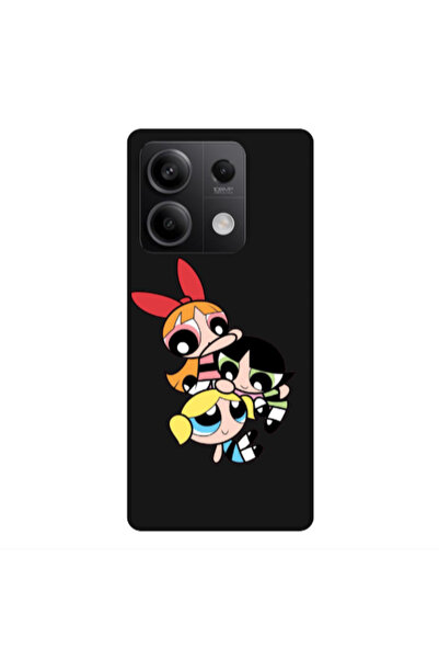 Other Xiaomi Redmi Note 13 5G Powerpuff Black Colored Silicone TPU Θήκη