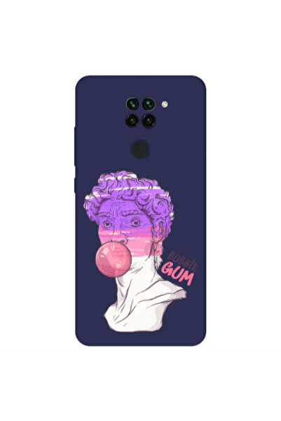 Other Xiaomi Redmi Note 9 Pin Bubble Dark blue Colored Silicone TPU Θήκη