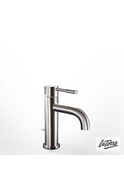LA TORRE Βρύση Νεροχύτη με Αυτόματη Βαλβίδα, Tech Inox 12007-110