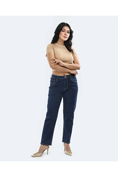 Finelook High Waist Wide Leg Jeans for Women