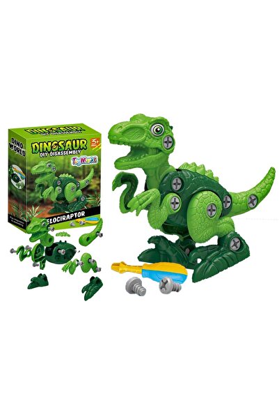 ToyMarkt Δεινόσαυρος Velociraptor Συναρμολογούμενο 32 τεμ (913275)