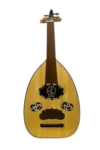 LULUAT AL FAN Egyptian Craft Oud Machine with Case Pearl of Art Model No. R005