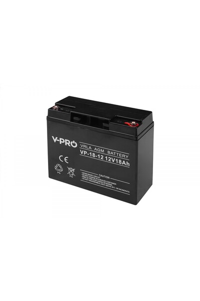 VOLT POLSKA Σταθερή μπαταρία 12V 18 Ah AGM PRO VRLA