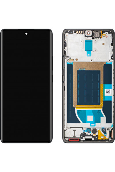 realme Дисплей със сензорен екран 14 Pro, с рамка, Сив (Велурено сиво), Серви...