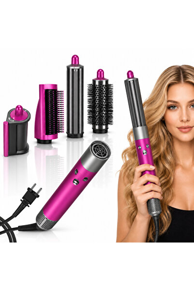 Omaly Ondulator Styler Multifunctional 4in1, 1300W, 3 trepte temperatura, 3 v...