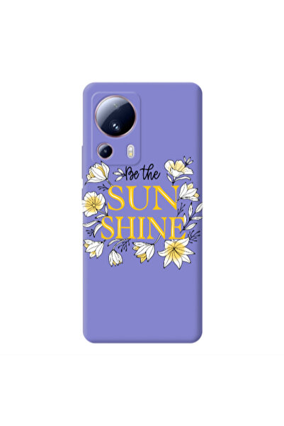 Other Xiaomi Mi 13 Lite Sun Shine Purple Colored Silicone TPU Θήκη