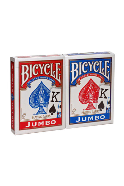Bicycle Set 2 pachete de carti de joc Jumbo