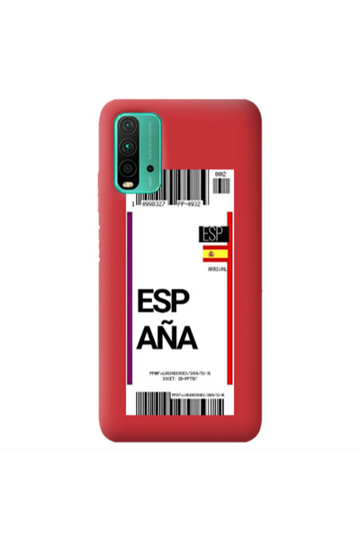 Other Xiaomi Poco M3 Espana Arrival Red Colored Silicone TPU Θήκη