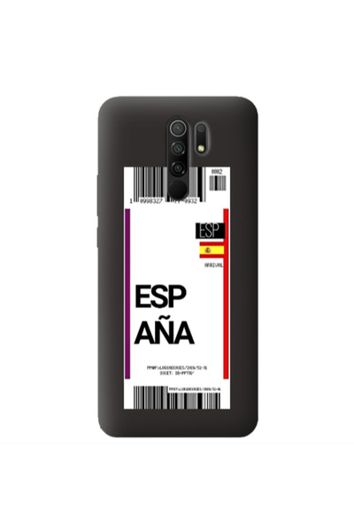 Other Xiaomi Redmi 9 Espana Arrival Black Colored Silicone TPU Θήκη