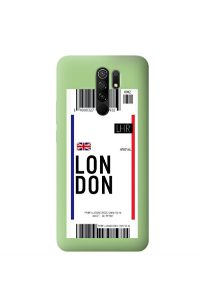 Other Xiaomi Redmi 9 London Arrival Light Green Colored Silicone TPU Θήκη