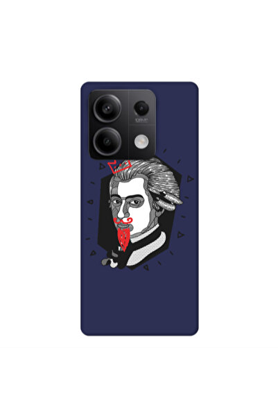 Other Xiaomi Redmi Note 13 5G Bearded Dark blue Colored Silicone TPU Θήκη