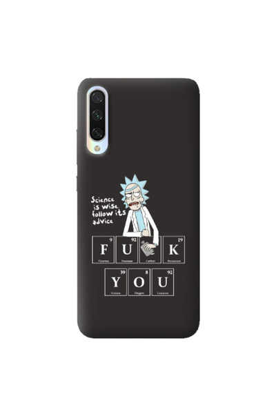 Other Xiaomi Mi 9 Lite Rick Scince is wise Black Colored Silicone TPU Θήκη