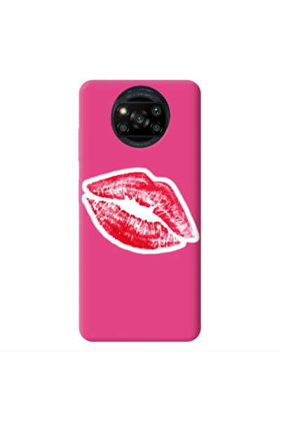Other Xiaomi Poco X3 /X3 Pro Drooling Tongue Fuchsia Colored Silicone TPU Θήκη