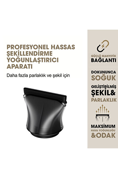 Ghd Profesyonel Hassas Şekillendirici Konsantre Başlık 66 mm Siyah