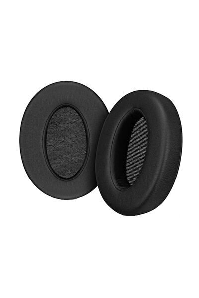 Edman Set de 2 pernuțe pentru căști Sony WH-XB910N, XB910NB, XB910NL, Negru