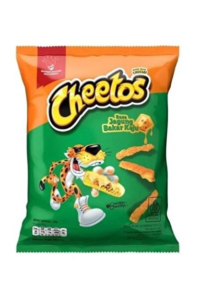 Cheetos وجبات خفيفة من الذرة المحمصة 120 جرام