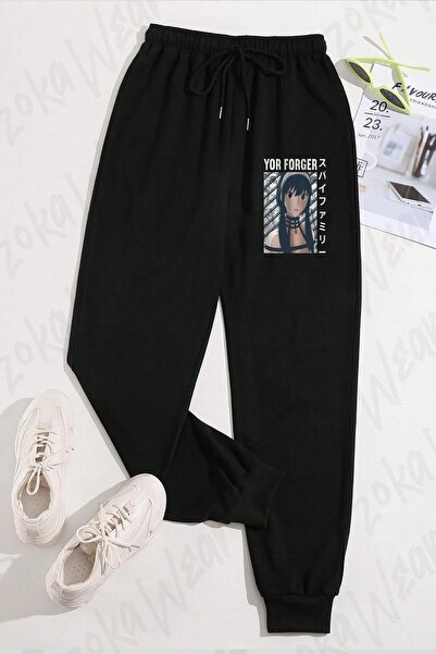 ZOKAWEAR Unisex Spy X Family Yor Forger V2 Printed Sweatpants