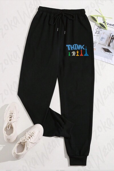 ZOKAWEAR Unisex Chess5 Printed Sweatpants