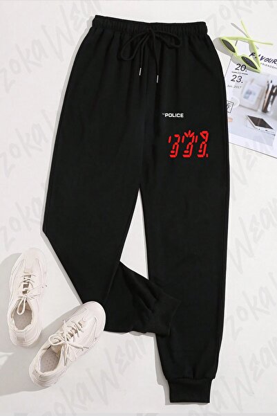 ZOKAWEAR Unisex the Police Printed Sweatpants