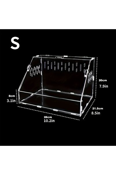 Choice S 1 Piece, Only Selling the Tank: Acrylic Quail Breeding Box, Reptile ...