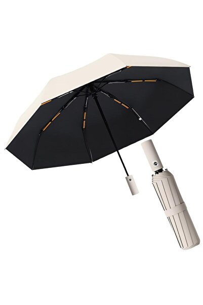 Choice3 metal-fiber composite 16K White 1PC Automatic Black Glue Folding Rain...