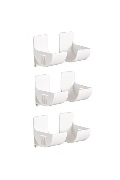 Choice1 3 pairs-6pcs 2/4/6PCS Wall Mounted Trash Bags Holder Garbage Bag Stor...